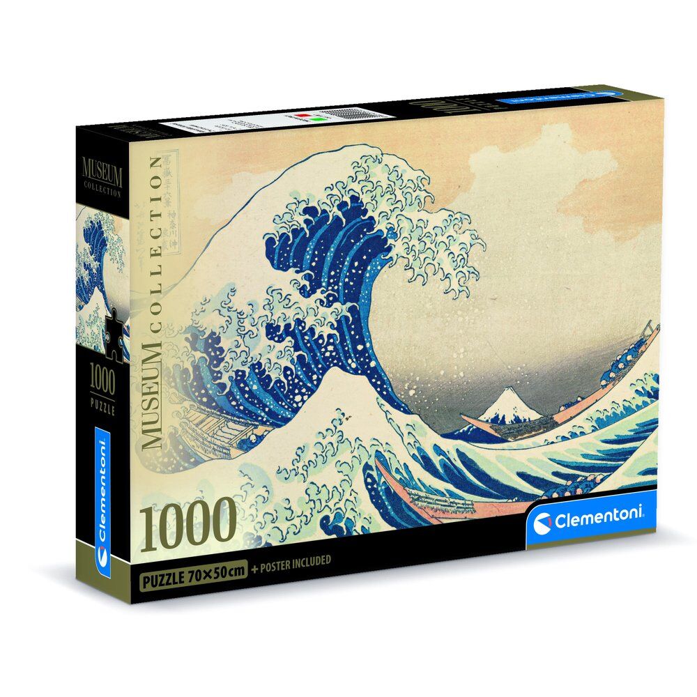Imagen 2 - Puzzle The Great Wave Kokusai Museum 1000Pzs