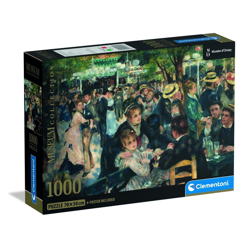 Imagen 2 - Puzzle Bal Du Moulin De La Galette Renoir Museum 1000Pzs