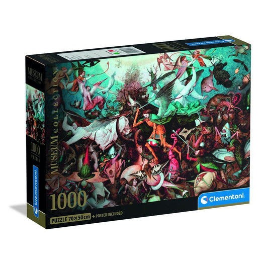 Imagen 2 - Puzzle The Fall Of The Rebel Angels Bruegel Museum 1000Pzs