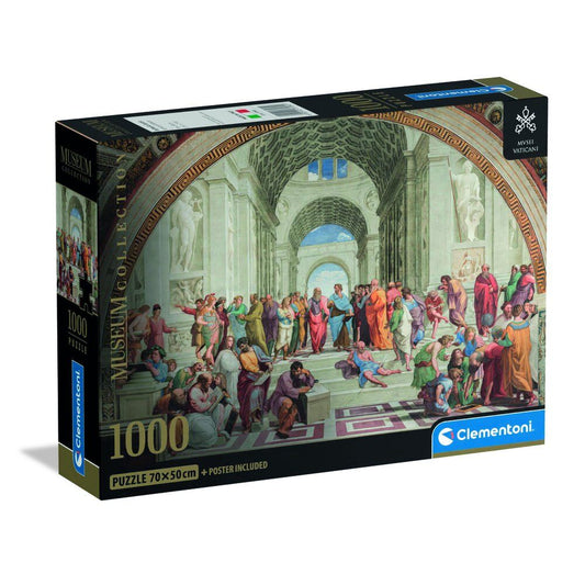 Imagen 1 - Puzzle School Of Athens Raffaello Museum 1000Pzs