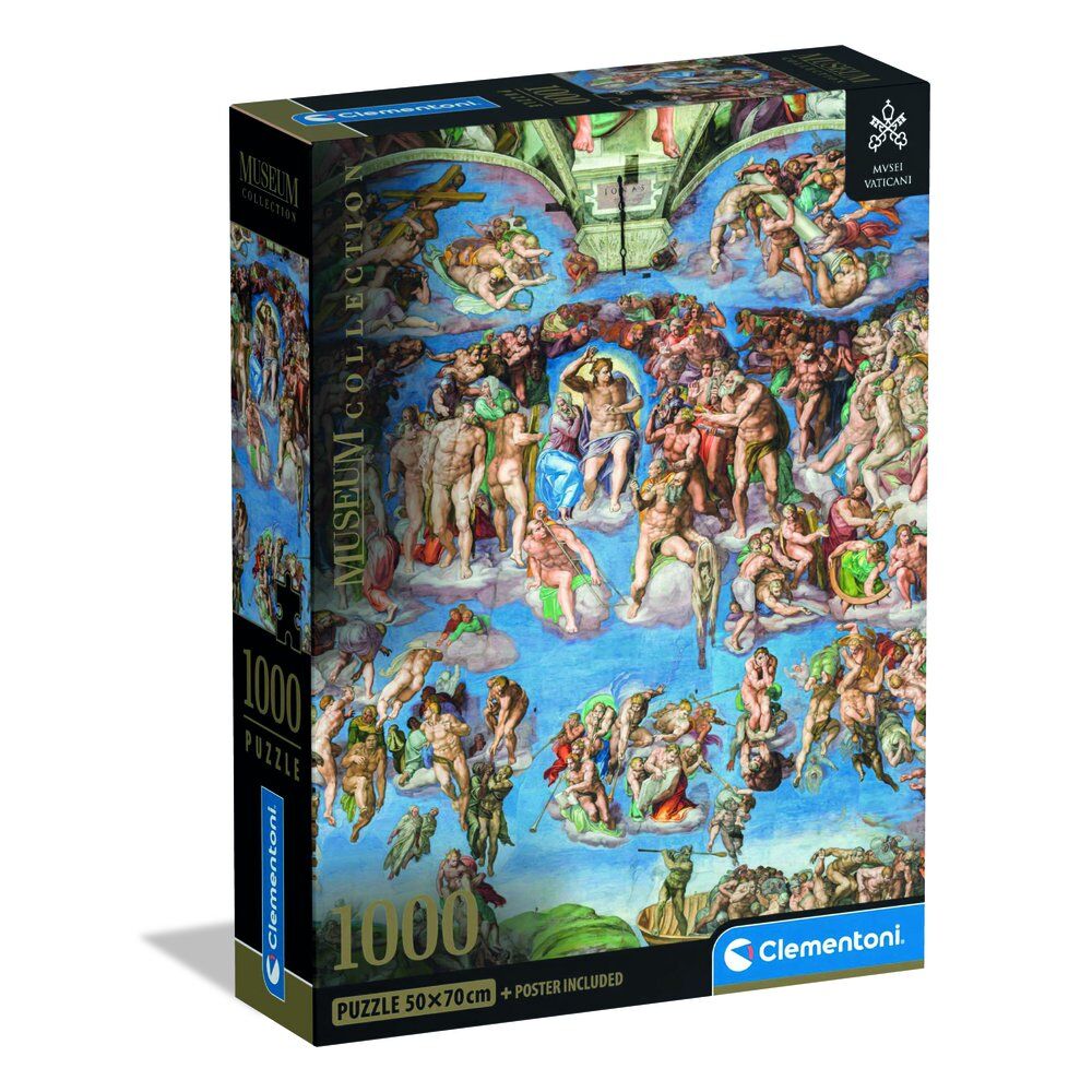 Imagen 1 - Puzzle Universal Judgement Michelangelo Museum 1000Pzs