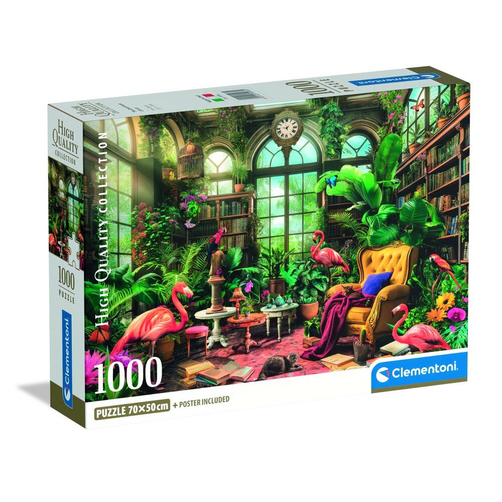 Imagen 2 - Puzzle The Greenhouse Library High Quality 1000Pzs