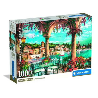 Imagen 2 - Puzzle Balcony View Of Lake Como High Quality 1000Pzs
