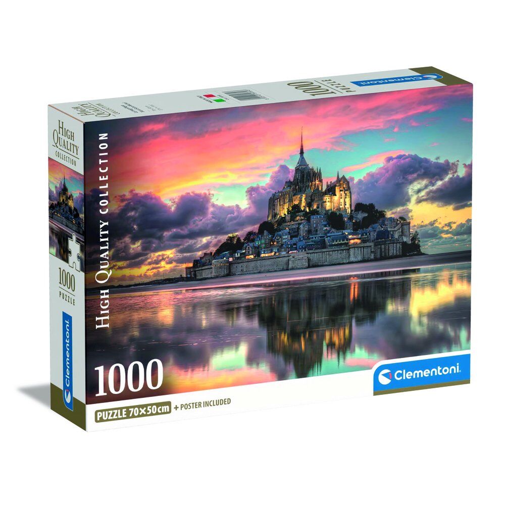 Imagen 2 - Puzzle Le Magnifique Mont Saint-michel High Quality 1000Pzs
