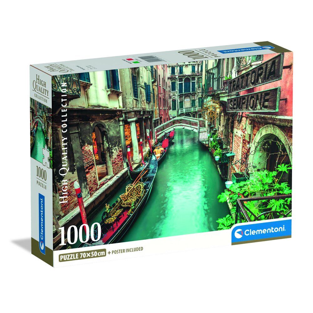 Imagen 2 - Puzzle Venice Canal High Quality 1000Pzs