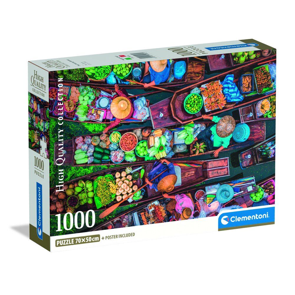 Imagen 2 - Puzzle Thai Floating Market High Quality 1000Pzs