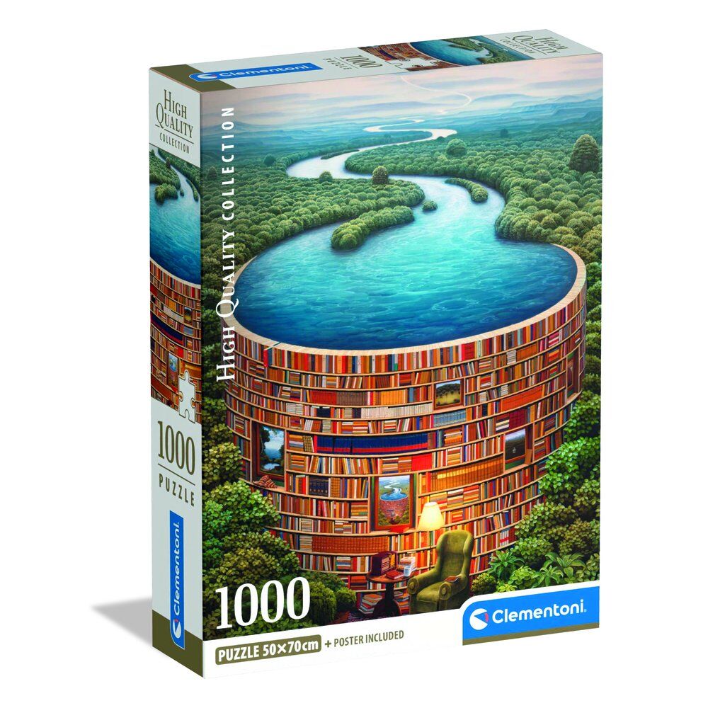Imagen 2 - Puzzle Bibliodame High Quality 1000Pzs