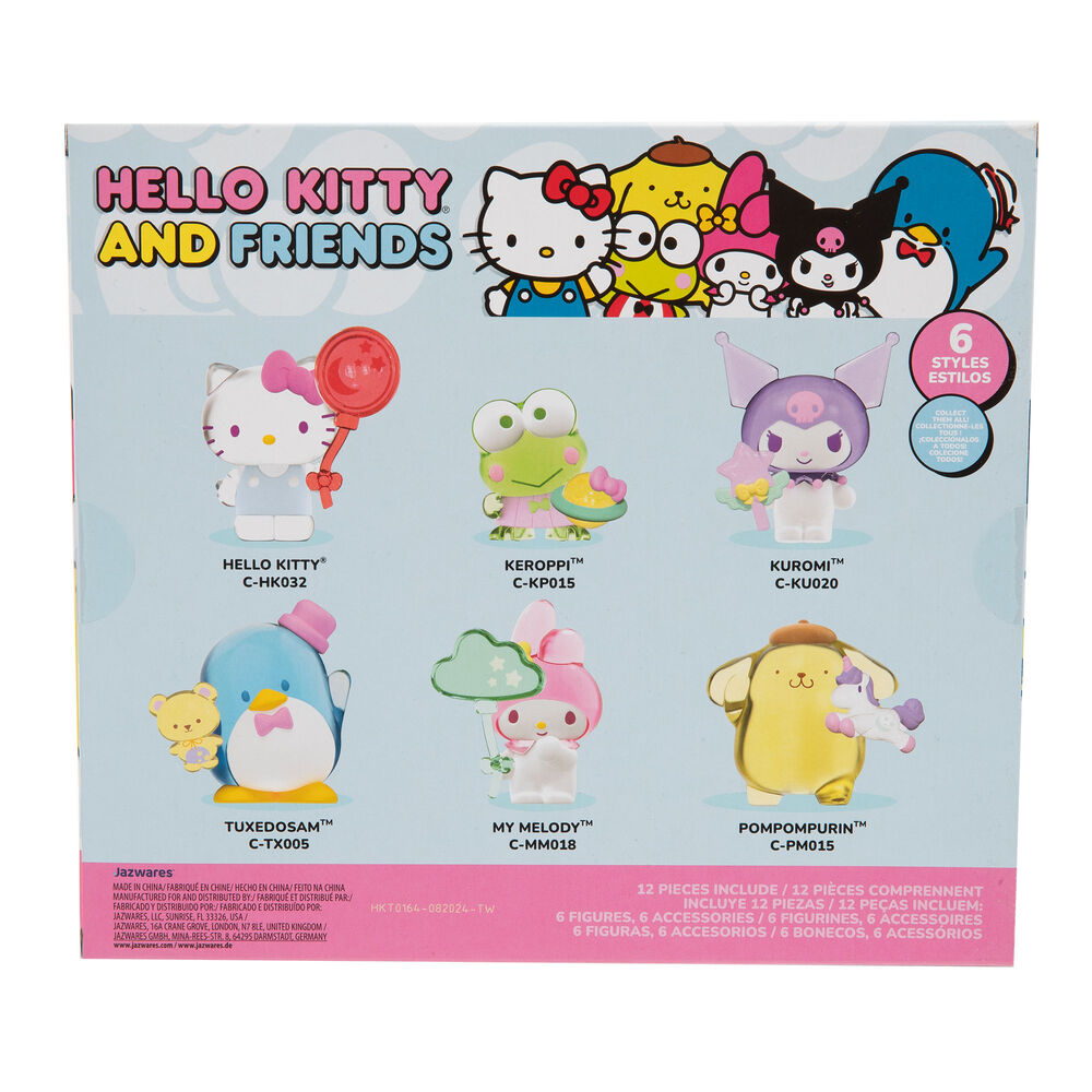 Imagen 10 - Blister 6 Figuras Hello Kitty 5Cm