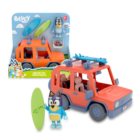 Imagen 1 - Coche Familiar + Figura Bandit Bluey