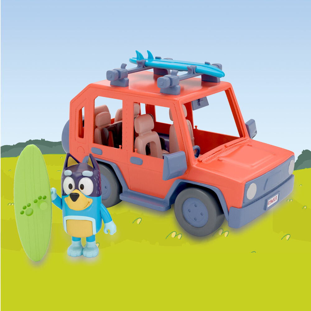 Imagen 10 - Coche Familiar + Figura Bandit Bluey