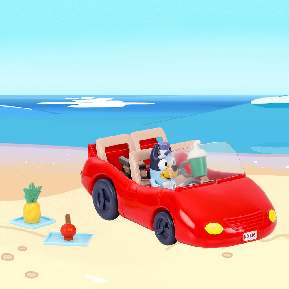 Imagen 3 - Coche Descapotable + Figura Bandit Bluey