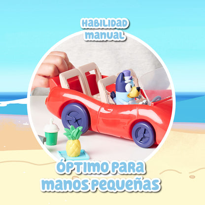 Imagen 4 - Coche Descapotable + Figura Bandit Bluey