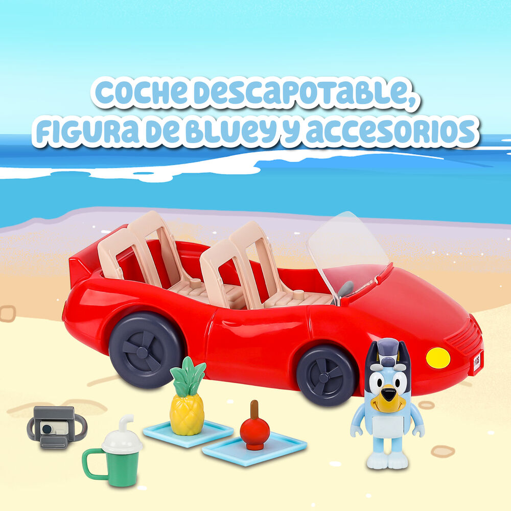 Imagen 6 - Coche Descapotable + Figura Bandit Bluey