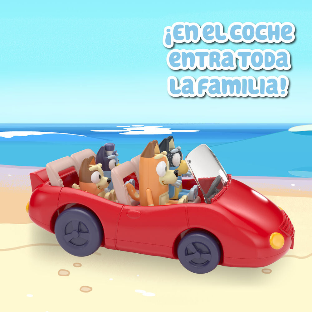 Imagen 7 - Coche Descapotable + Figura Bandit Bluey