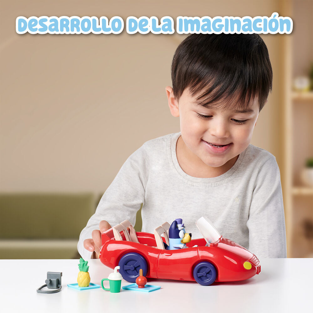 Imagen 8 - Coche Descapotable + Figura Bandit Bluey