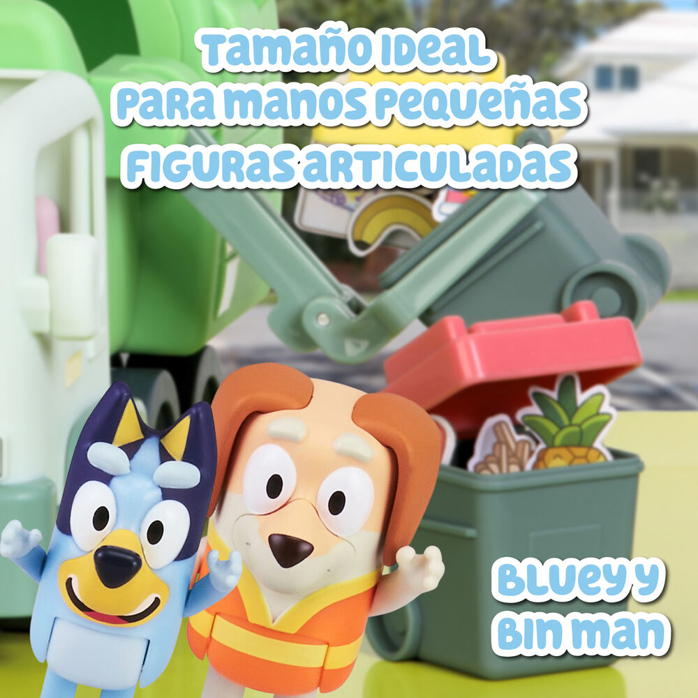Imagen 6 - Camion De Basura + Figuras Bluey