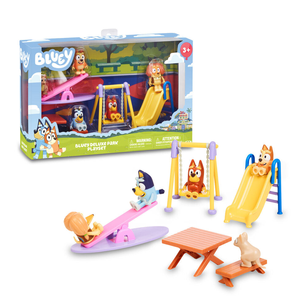Imagen 1 - Playset De Juegos + Figuras Bluey
