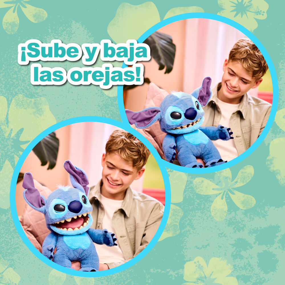 Imagen 5 - Peluche Electronico Stitch Disney 45Cm
