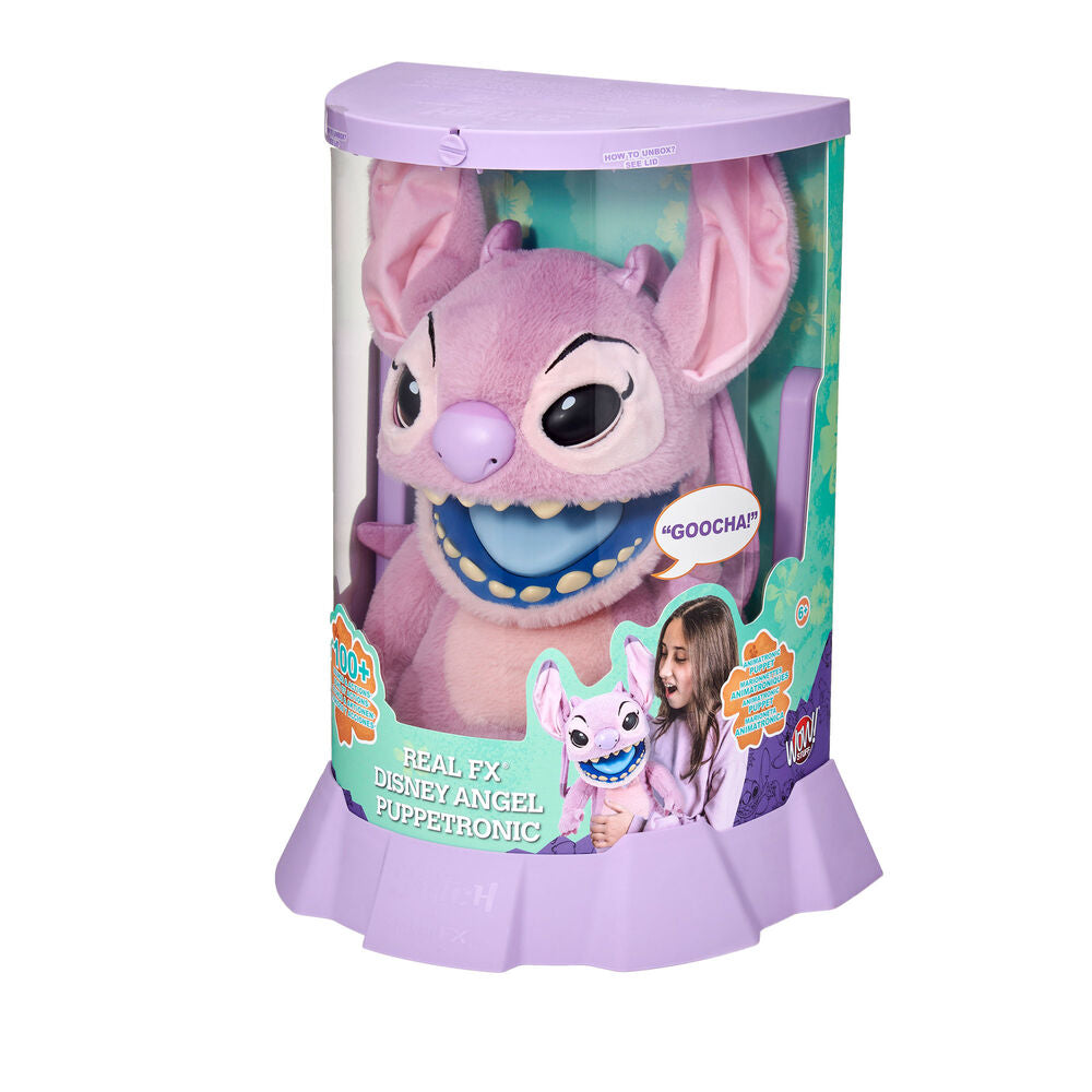 Imagen 22 - Peluche Electronico Angel Stitch Disney 45Cm