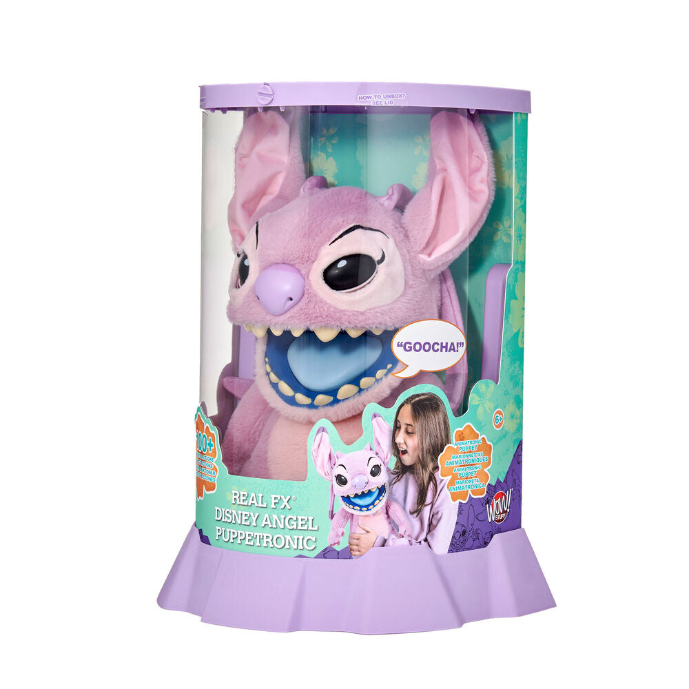 Imagen 23 - Peluche Electronico Angel Stitch Disney 45Cm