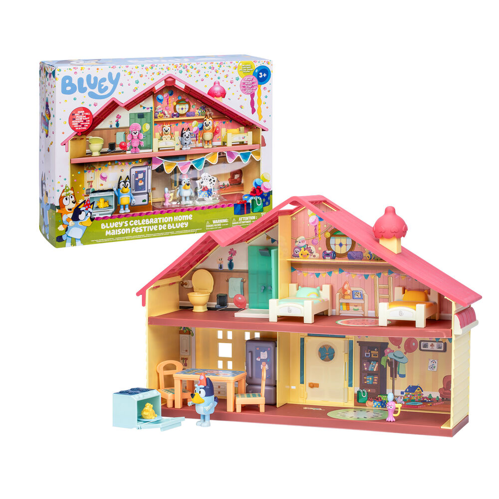 Imagen 1 - Casa Celebracion + Figura Bluey 8056379175308
