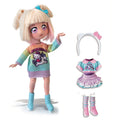 Imagen de Muñeca Manga Fashion Unicorns Hello Kitty parte de nuestra colección en Espadas y más, sitio oficial.
