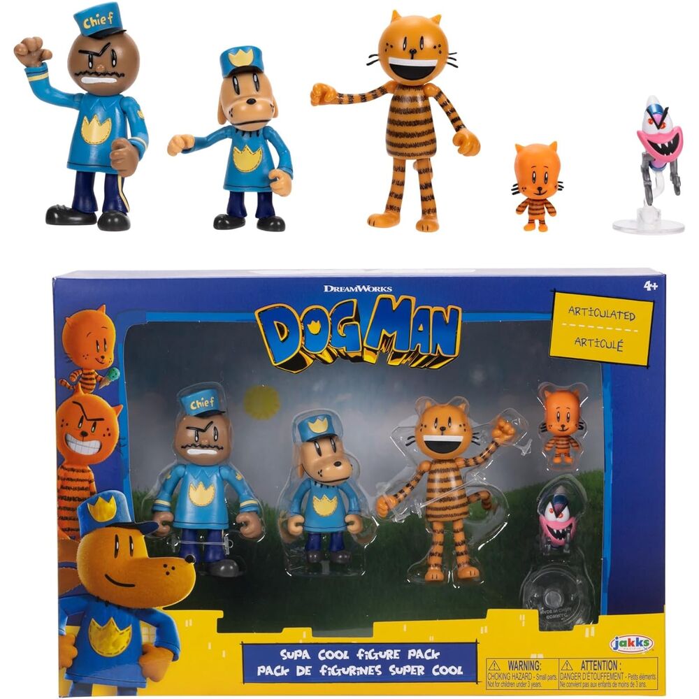 Imagen 1 - Blister 5 Figuras Polican 6Cm