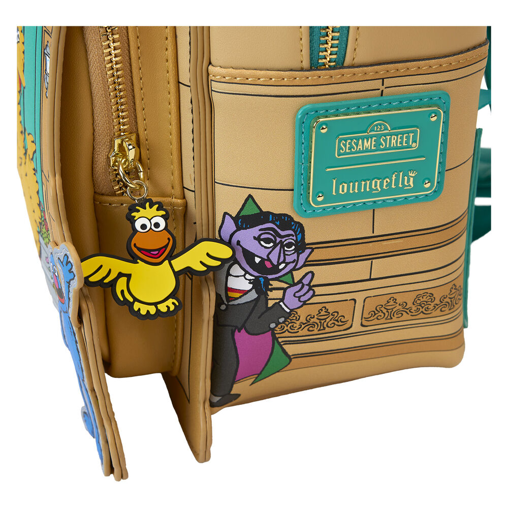 Imagen de Mochila Corner Barrio Sesamo Loungefly 30Cm parte de nuestra colección en Espadas y más, sitio oficial.