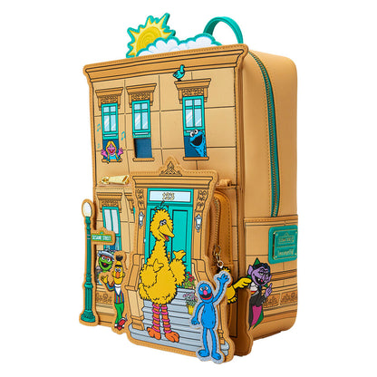Imagen de Mochila Corner Barrio Sesamo Loungefly 30Cm parte de nuestra colección en Espadas y más, sitio oficial.