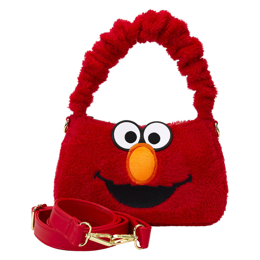 Imagen de Bolso Peluche Elmo Barrio Sesamo Loungefly parte de nuestra colección en Espadas y más, sitio oficial.