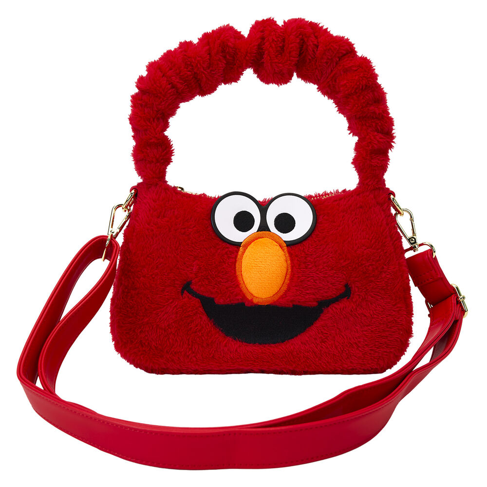 Imagen de Bolso Peluche Elmo Barrio Sesamo Loungefly parte de nuestra colección en Espadas y más, sitio oficial.