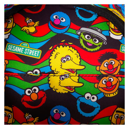Imagen de Bolso Bandolera Lenticular Retro Tv Barrio Sesamo Loungefly parte de nuestra colección en Espadas y más, sitio oficial.