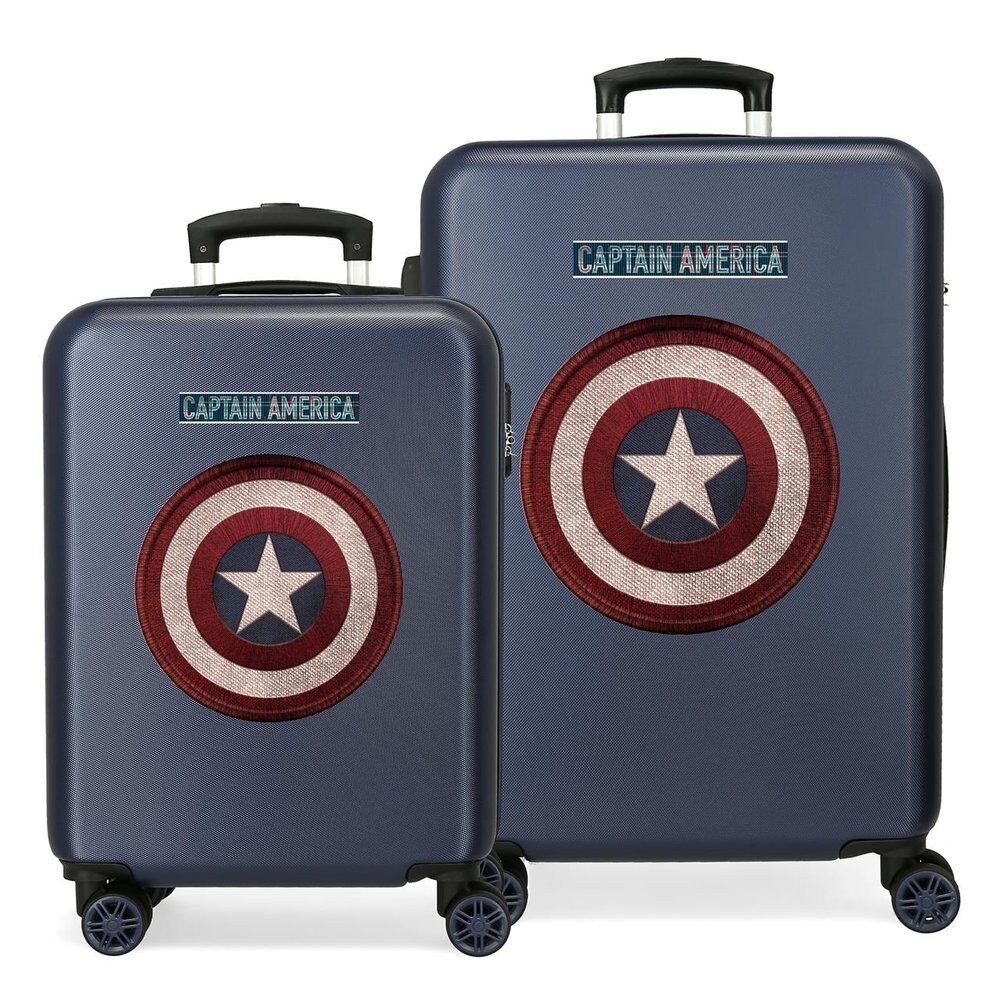 Imagen 1 - Set 2 Maletas Trolley Abs Capitan America Marvel