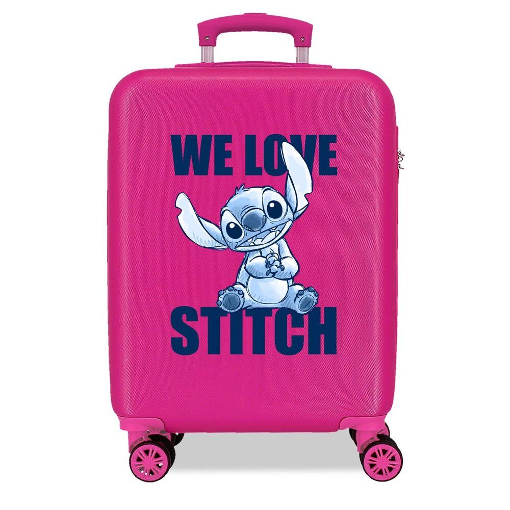 Imagen 8 - Maleta Trolley Abs We Love Stitch Disney 55Cm