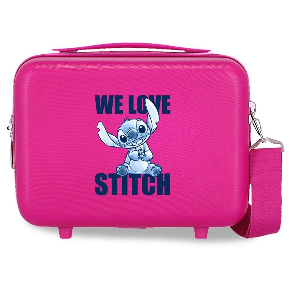 Imagen de Neceser Abs We Love Stitch Disney Adaptable parte de nuestra colección en Espadas y más, sitio oficial.