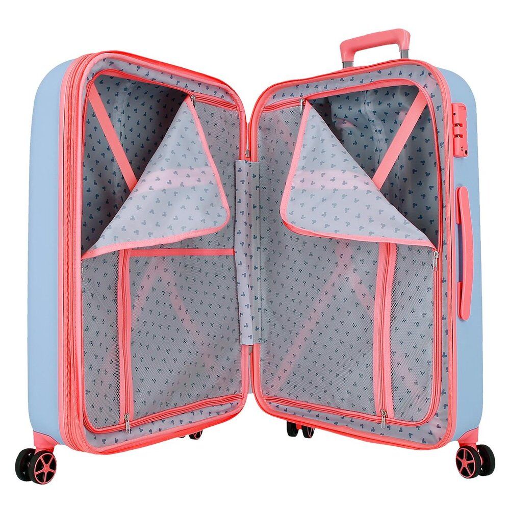Imagen 5 - Maleta Trolley Abs Crazy Trip Mickey Disney 60Cm