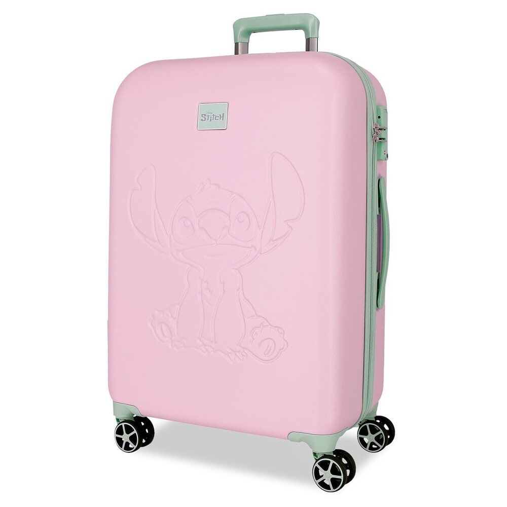 Imagen 1 - Maleta Trolley Abs Malva Stitch Disney 60Cm