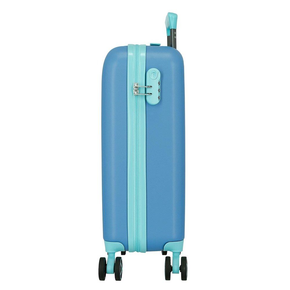 Imagen 1 - Maleta Trolley Abs Azulon Stitch Disney 55Cm
