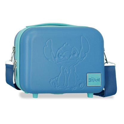 Imagen 5 - Neceser Abs Azulon Stitch Disney Adaptable