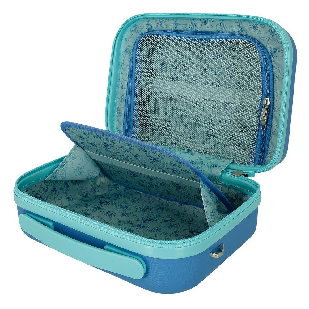 Imagen 6 - Neceser Abs Azulon Stitch Disney Adaptable