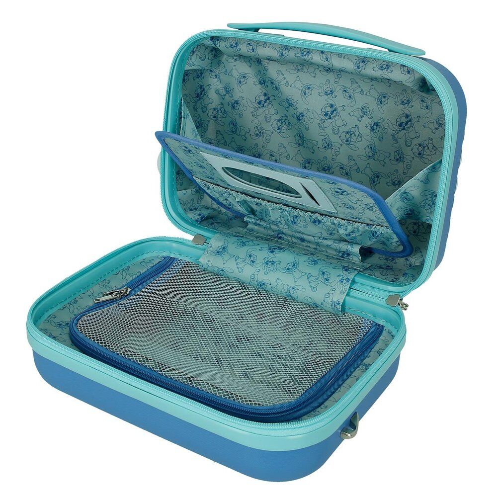 Imagen 7 - Neceser Abs Azulon Stitch Disney Adaptable