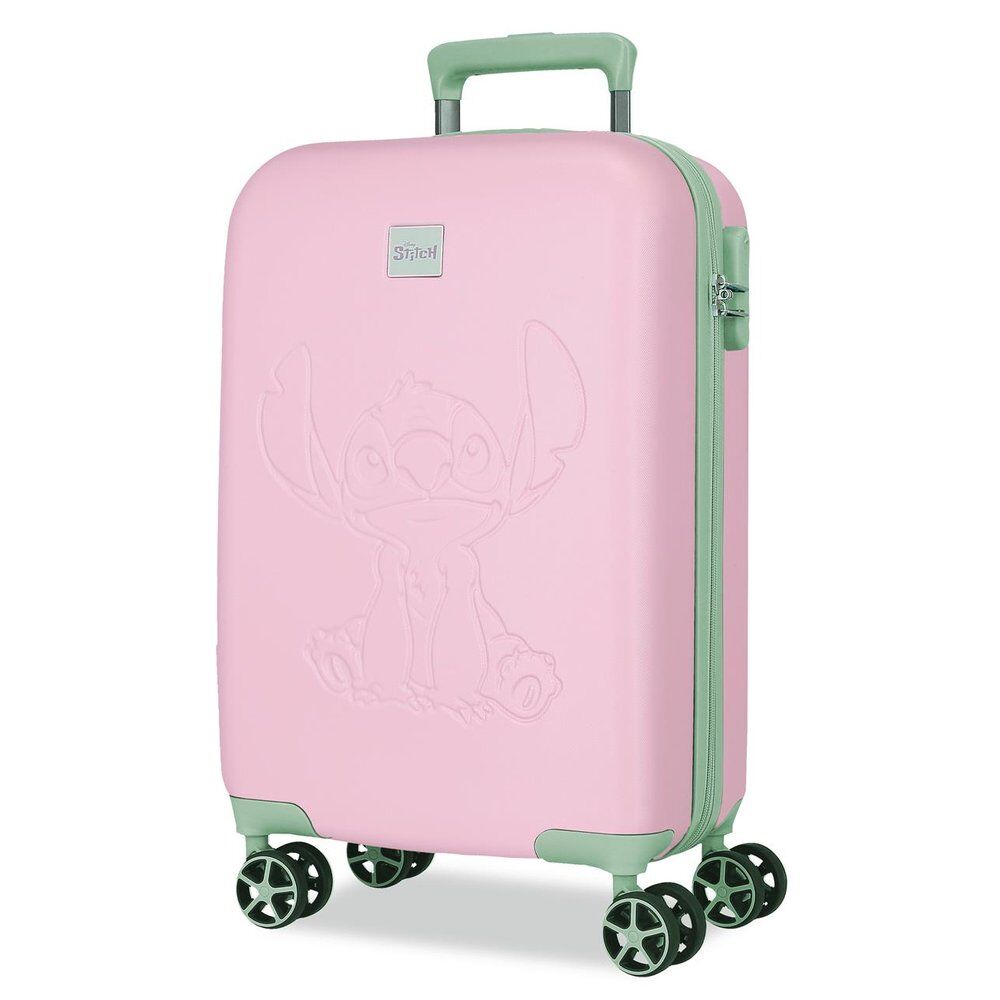 Imagen 1 - Maleta Trolley Abs Malva Stitch Disney 55Cm