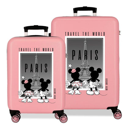 Imagen 6 - Set 2 Maletas Trolley Abs Paris Mickey & Minnie Disney
