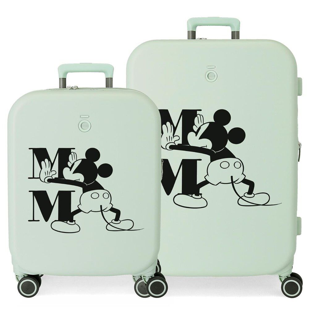 Imagen 1 - Set 2 Maletas Trolley Abs Happiness Mickey Disney