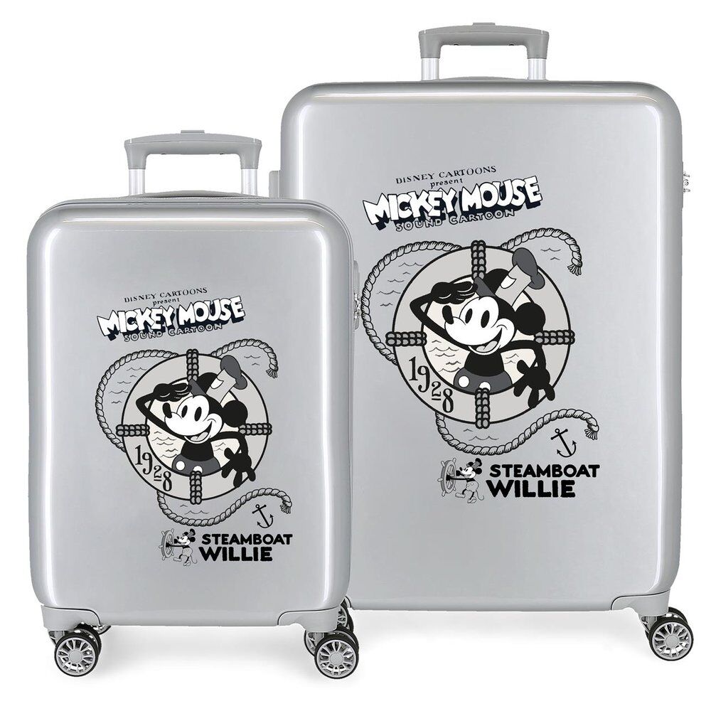 Imagen 1 - Set 2 Maletas Trolley Abs Steamboad Joyful Mickey Disney