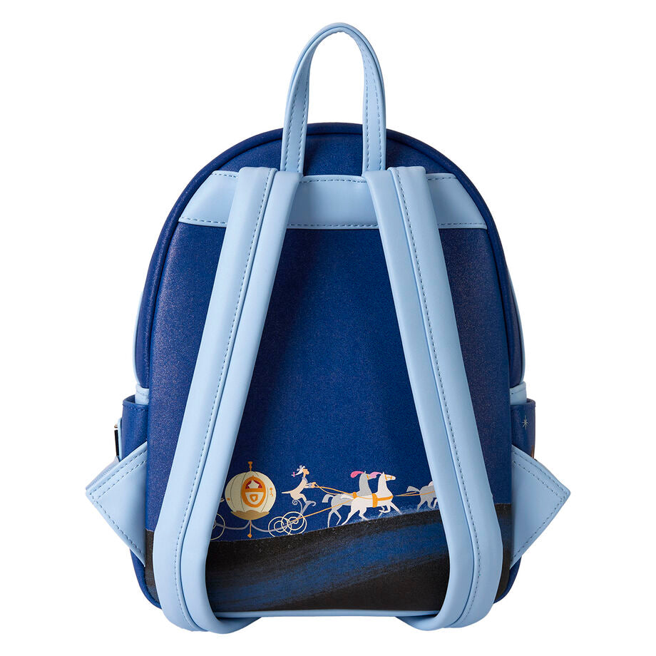 Imagen de Mochila Lenticular 75Th Anniversary La Cenicienta Disney Loungefly 26Cm parte de nuestra colección en Espadas y más, sitio oficial.