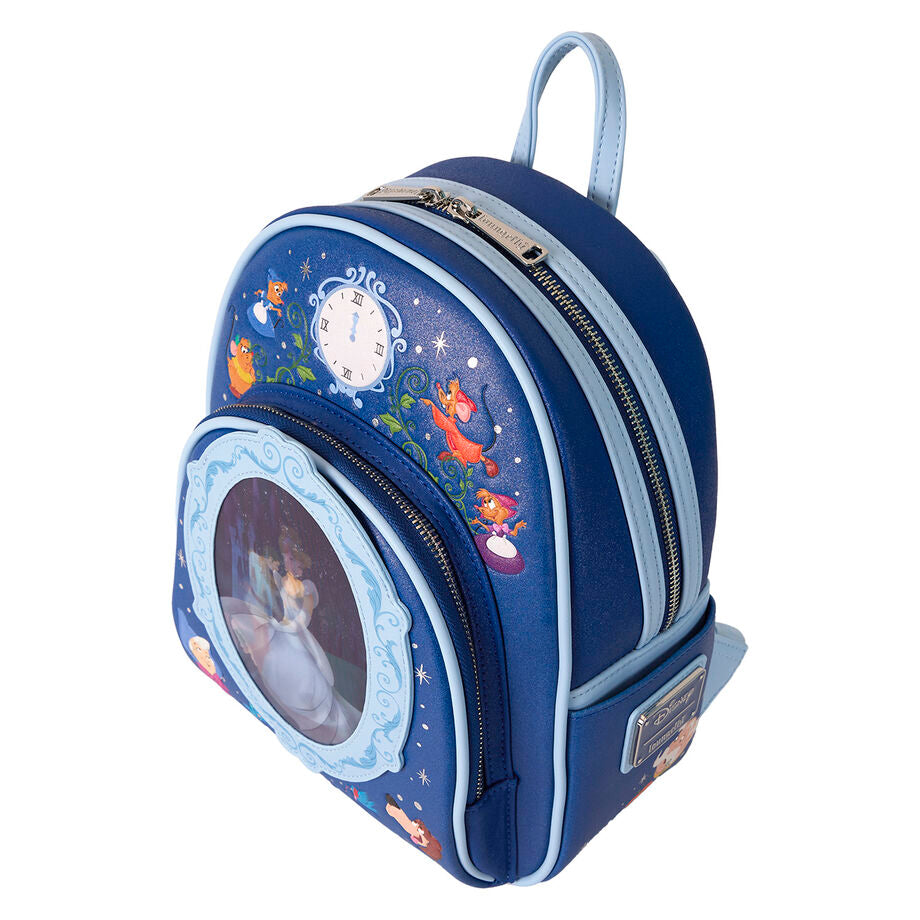 Imagen de Mochila Lenticular 75Th Anniversary La Cenicienta Disney Loungefly 26Cm parte de nuestra colección en Espadas y más, sitio oficial.