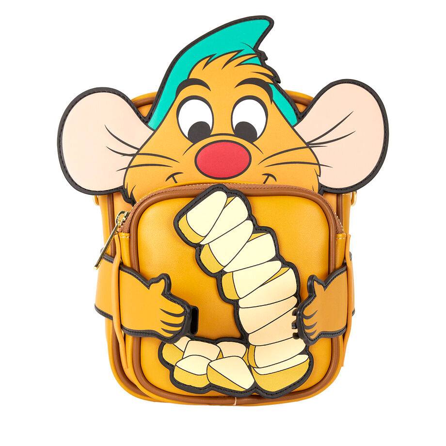 Imagen 1 - Bolso Bandolera Gus 75Th Anniversary La Cenicienta Disney Loungefly