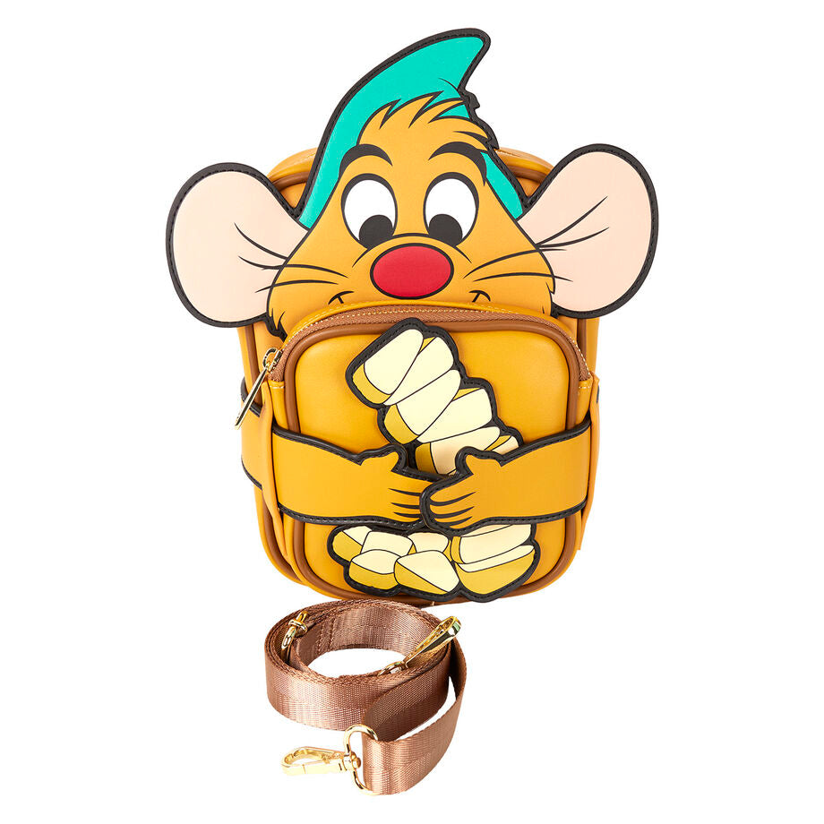 Imagen 4 - Bolso Bandolera Gus 75Th Anniversary La Cenicienta Disney Loungefly
