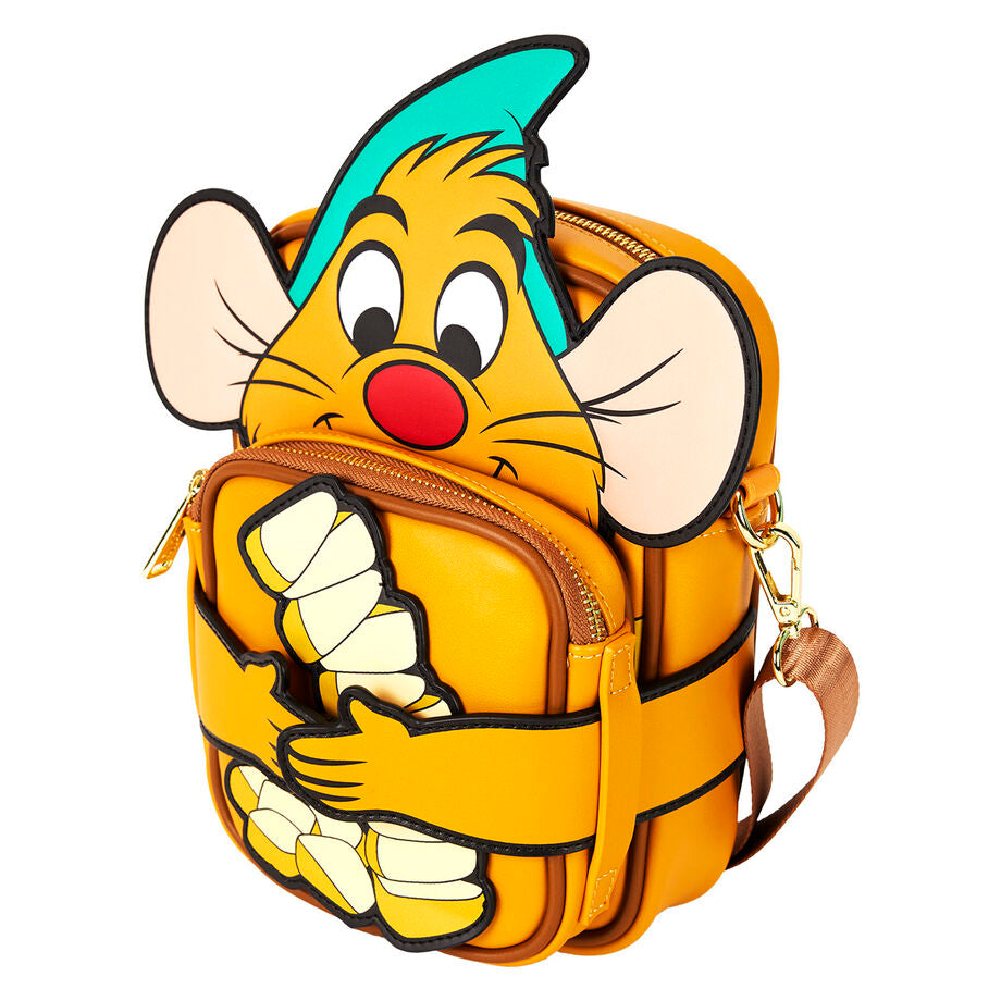Imagen 7 - Bolso Bandolera Gus 75Th Anniversary La Cenicienta Disney Loungefly